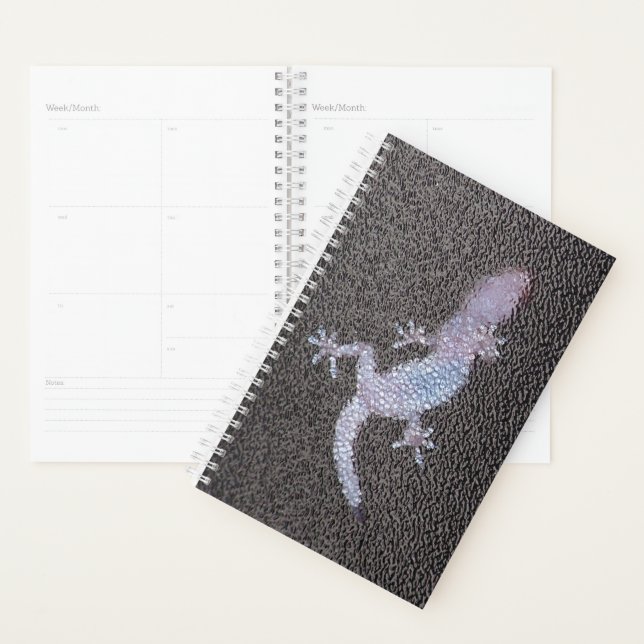 Agenda Sm Planner Gecko em Vidro (Exibição)