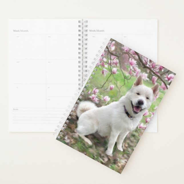 Agenda Sm Planner White Akita (Exibição)