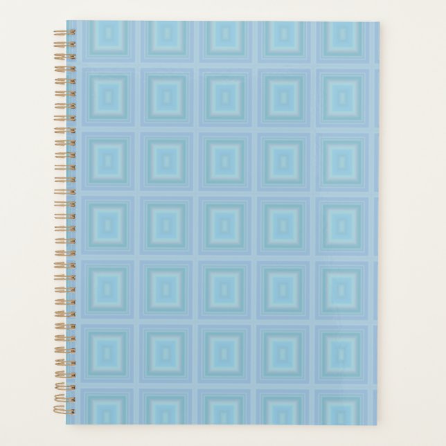 Agenda Small blue squares. (Frente)