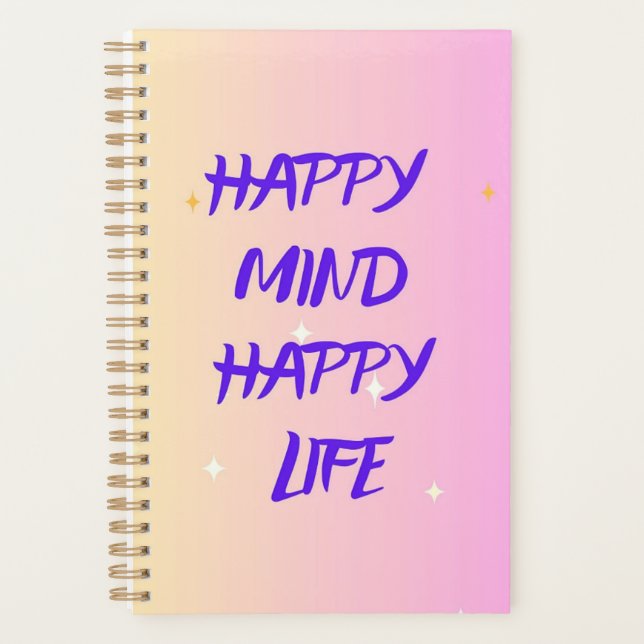 Agenda Small Planner – Motivational Journal (Frente)