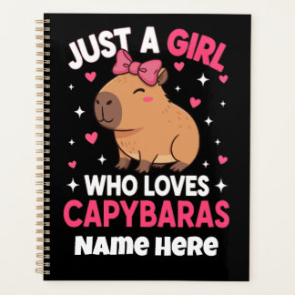 Agenda Só uma garota que ama Capybaras
