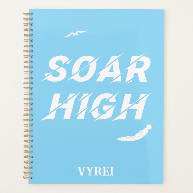 Agenda Soar Alta Automotivação Ame Afirmação Positiva (Frente)