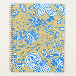 Agenda Sob o Mar Amarelo Azul