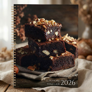 Agenda Sobremesa de Brownie de Chocolate 2026