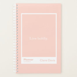 Agenda Soft Peach Block Quote | Fully Customizable