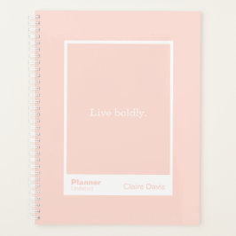 Agenda Soft Peach Block Quote | Fully Customizable