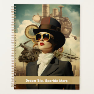 Agenda Sonhadora de vadia grande, brilha mais