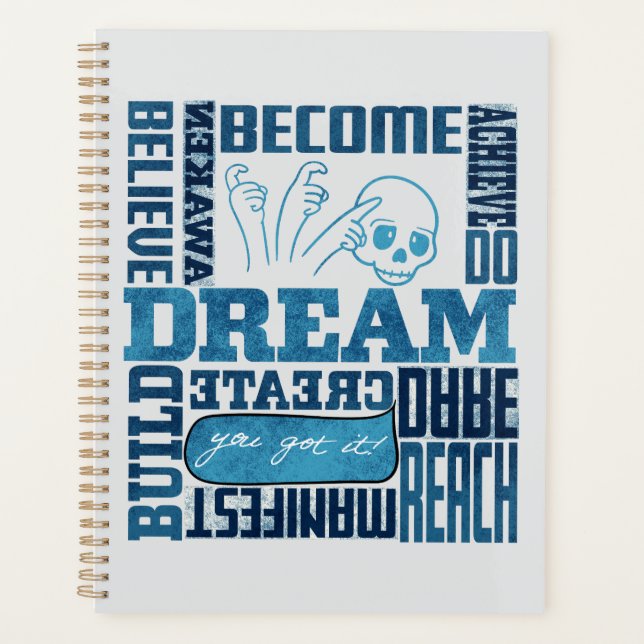 Agenda Sonho - Design ASL (Frente)