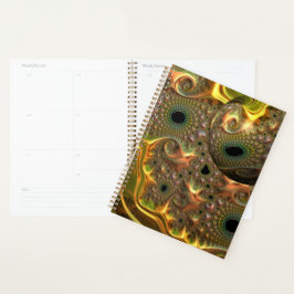Agenda Sonho Fractal Ouro Líquido