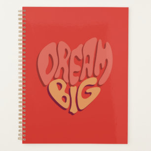 Agenda Sonho Grande: Slogan Poderoso do Coração Vermelho
