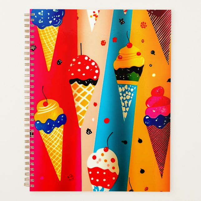 Agenda Sorvete Yummy (Frente)