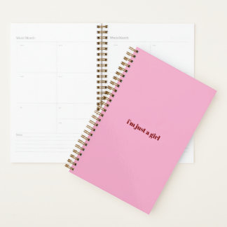 Agenda sou apenas uma garota