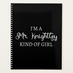 Agenda Sou um tipo de garota do Sr. Knight