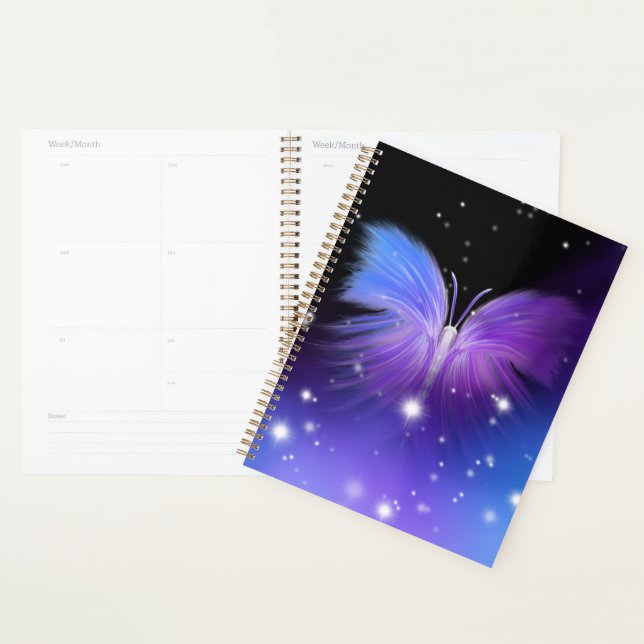 Agenda Space Fantasy Butterfly Cosmmic (Exibição)