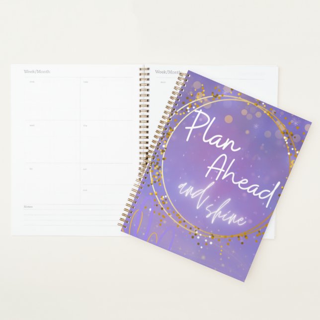 Agenda Sparkle Planner para professores (Exibição)