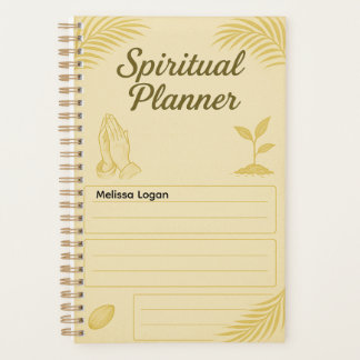 Agenda Spiritual Planner for Prayer & Daily Worship