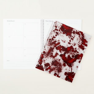 Agenda Splatter De Sangue