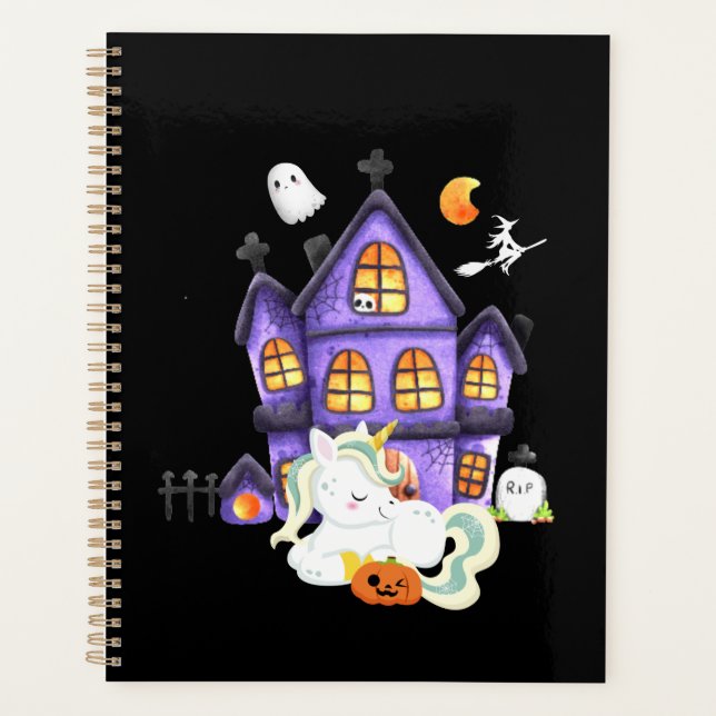 Agenda Spooky Unicorn (Frente)