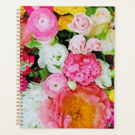 Agenda Spring Floral Bouquet 2026 Planner