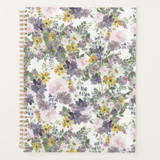 Agenda Spring Floral Day Planner