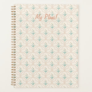 Agenda Spring flower pattern Planner