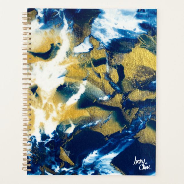 Agenda SPWW Gleaming Indigo Large Mont (Frente)