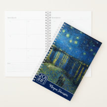 Starry Night Over the Rhône | Custom Text