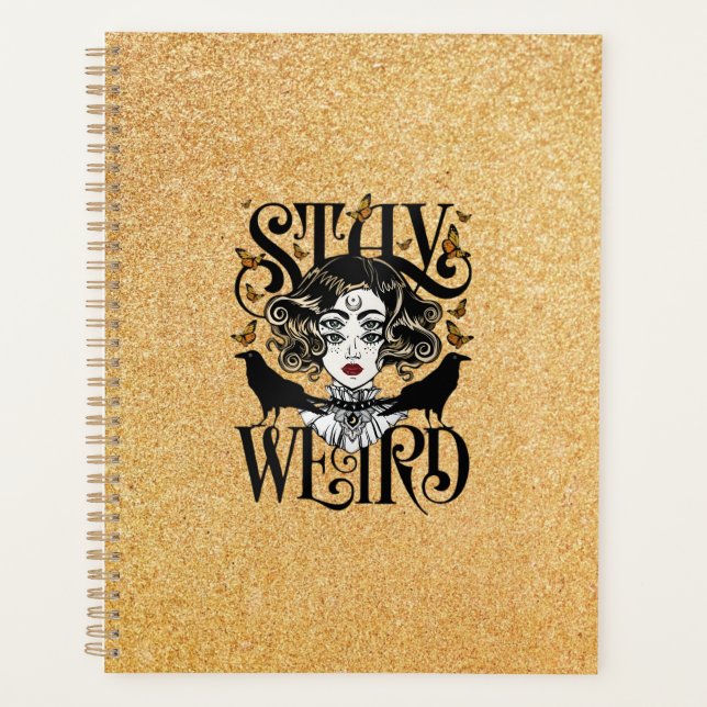 Agenda Stay Weird (Frente)