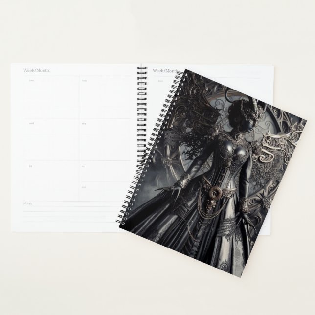 Agenda Steampunk Fantasy Darkness Demon Fashion  (Exibição)