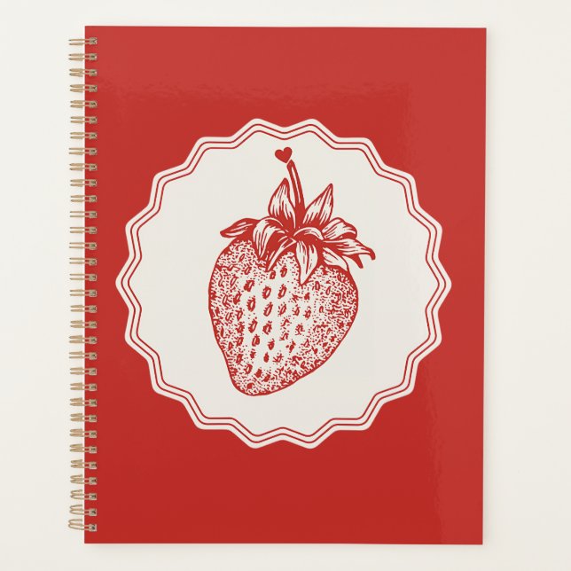 Agenda Strawberry (Frente)