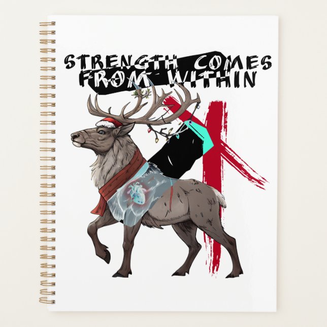 Agenda Strength Comes From Within Reindeer (Frente)