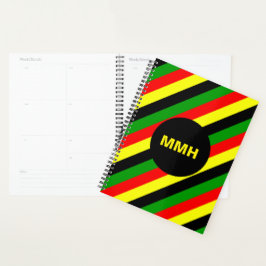 Agenda Stripes Afrocêntricas