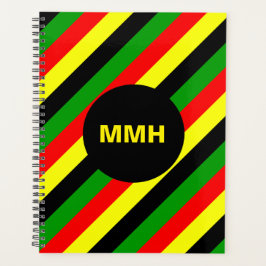 Agenda Stripes Afrocêntricas