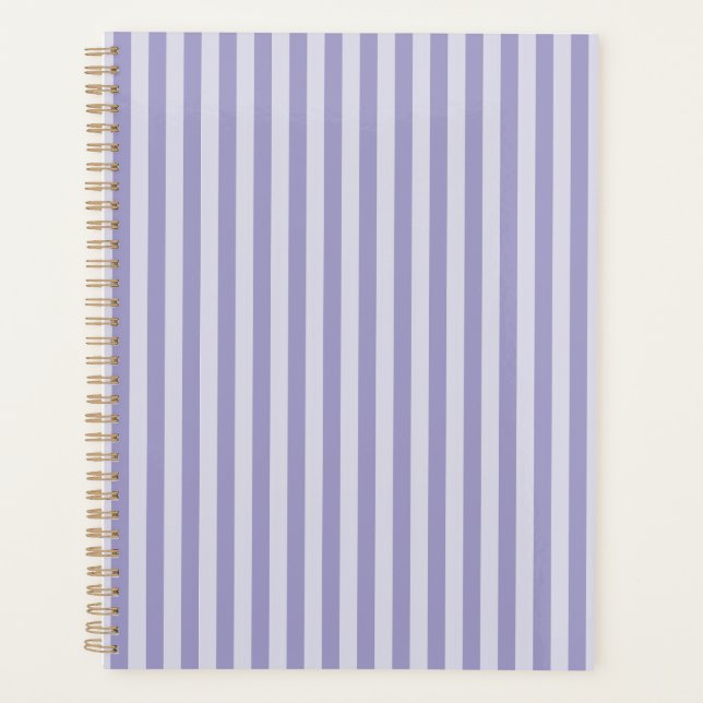 Agenda Stripes Roxas (Frente)