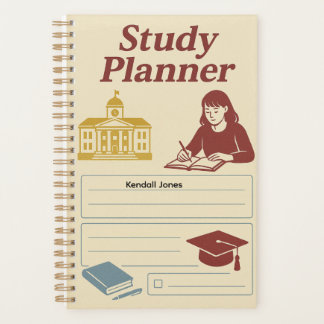 Agenda Study Planner for School, College & University