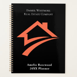 Agenda Stylish Unique Black Real Estate Agent