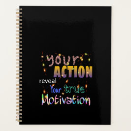 Agenda sua ação revela sua motivação