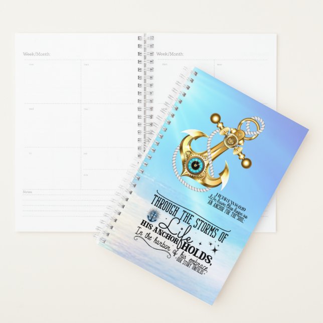 Agenda Sua âncora segura o oceano azul (Exibição)