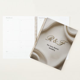 Agenda Suite de Monograma Personalizado | Casamento de Lu