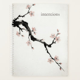 Agenda Sumi-E Ink | Cherry Blossom | Weekly/Monthly