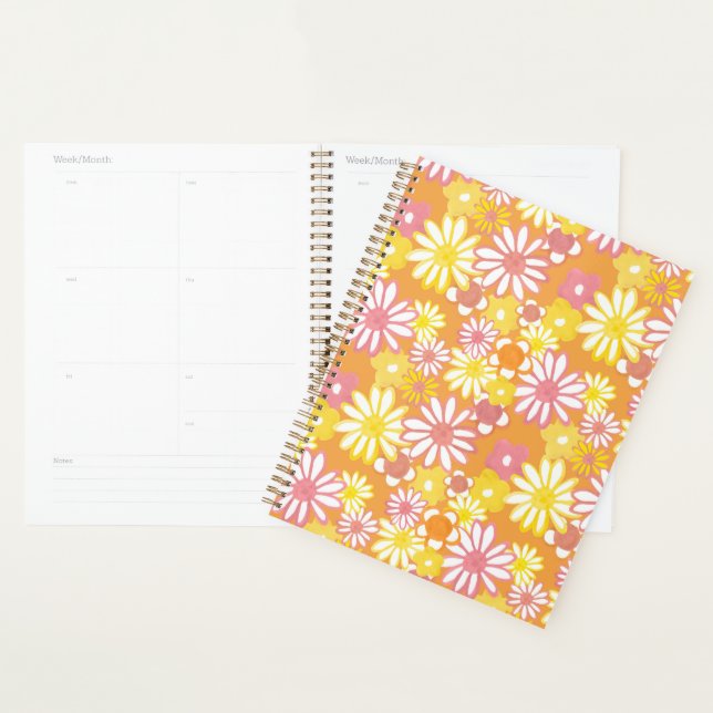 Agenda Summer Daisies Planner (Exibição)