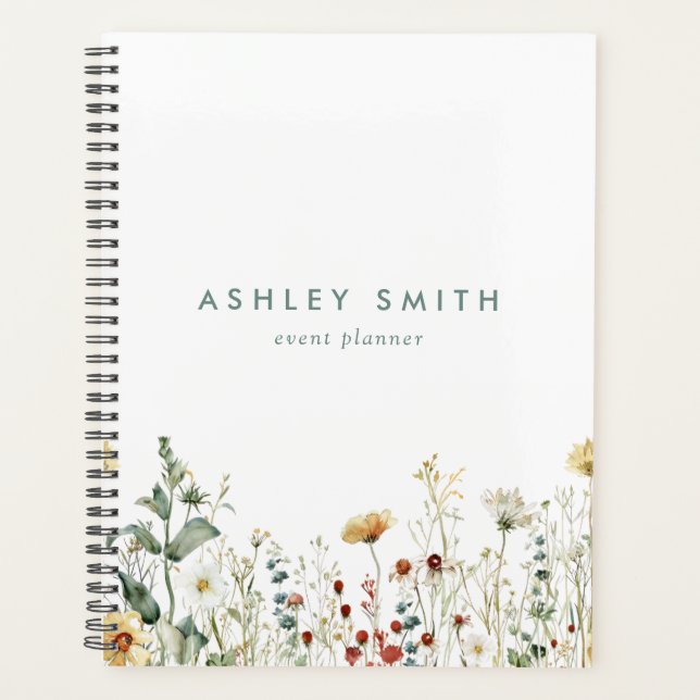 Agenda Summer Wildflower Field (Frente)