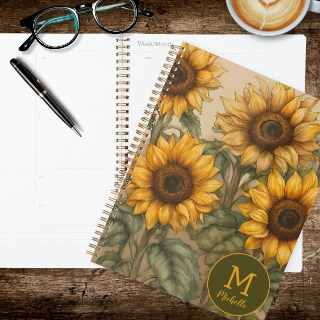 Agenda Sunflowers in Bloom  (Criador carregado)