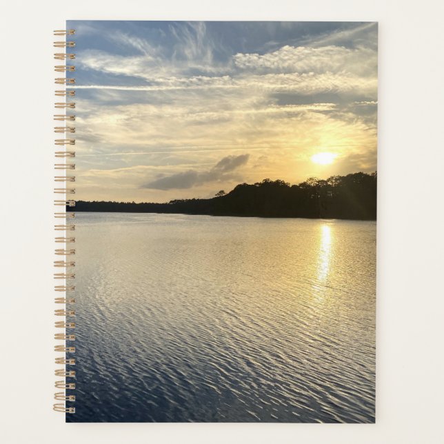 Agenda Sunset Sobre Lago Wildcat (Frente)