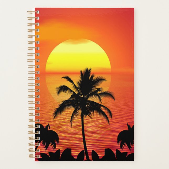 Agenda Sunset tropical (Frente)