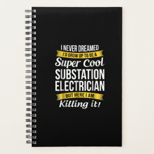 Agenda Super Legal Subestação Eletricidade Funny Gift