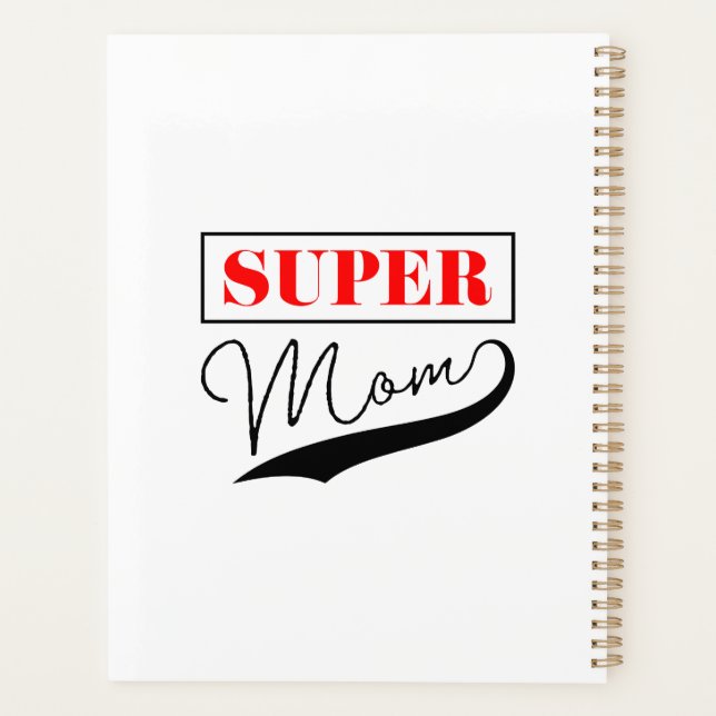 Agenda Super Mãe (Verso)