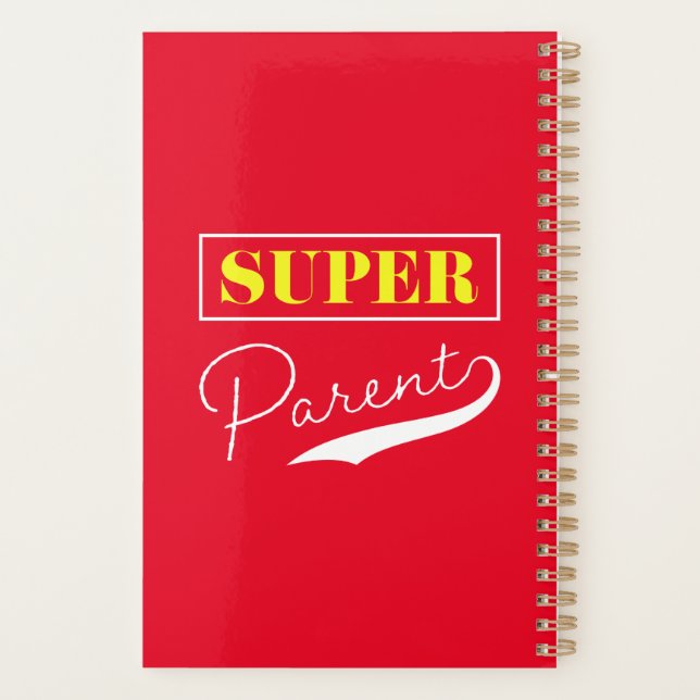 Agenda Super Pai (Verso)