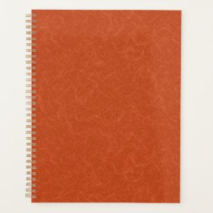 Agenda Superfície texturizada laranja com padrão espiral