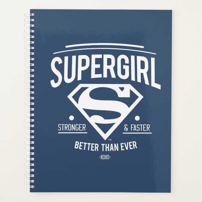 Agenda Supergirl Melhor Do Que Nunca Gráfico Retroativo (Frente)